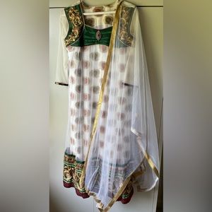 Indian Multicolored Cultural Dress